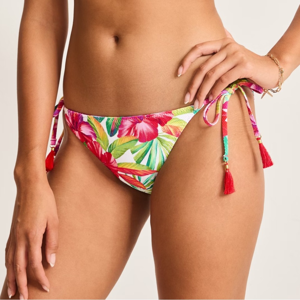 Tommy Bahama Island Cays Fiesta Reversible String Bikini Bottom